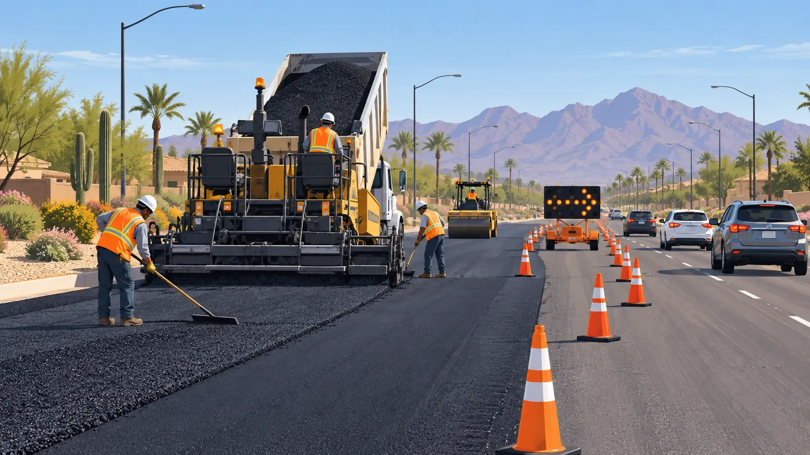 Avondale schedules October paving on six road segments