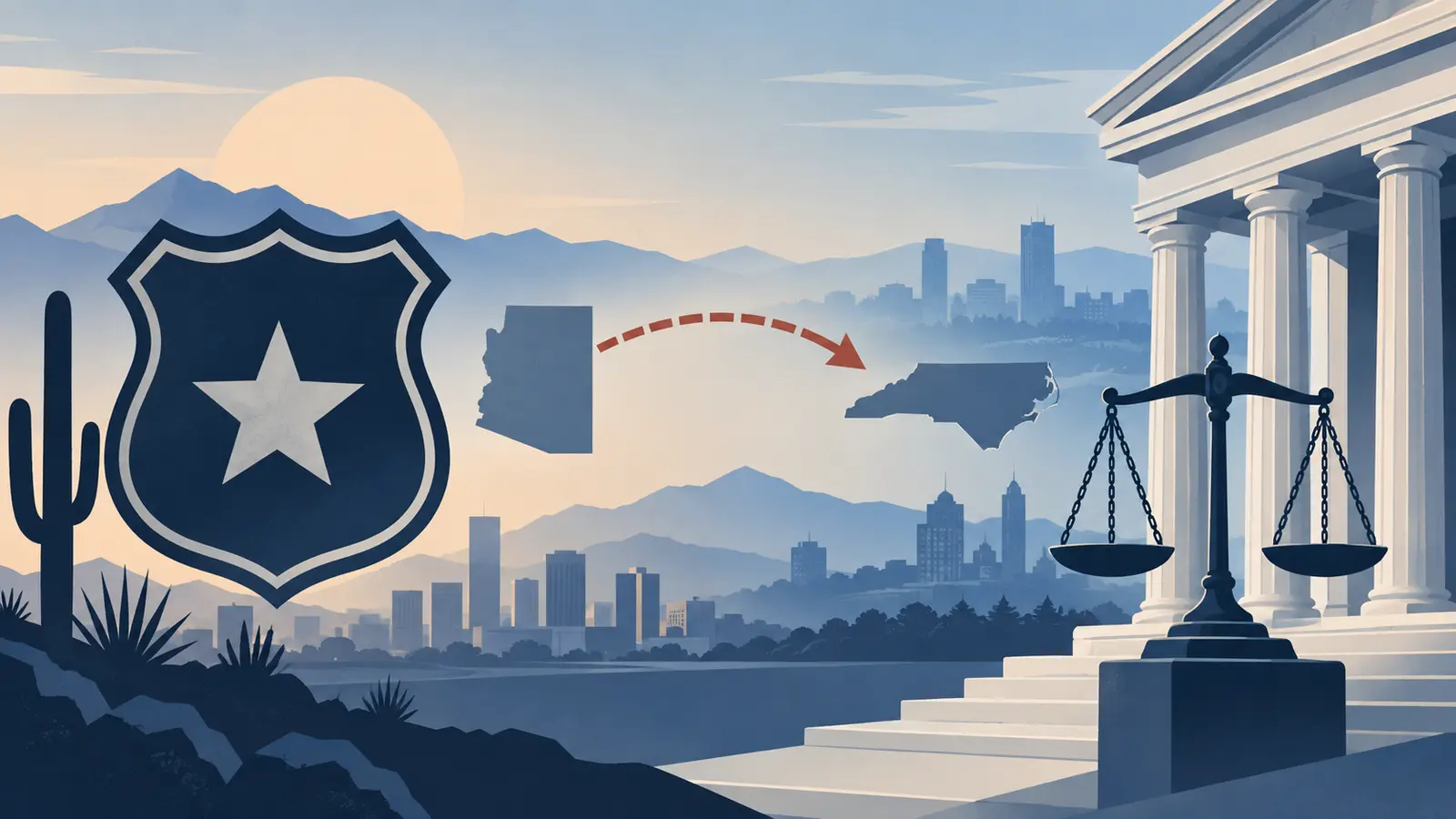 Former Glendale police commander fights North Carolina extradition
