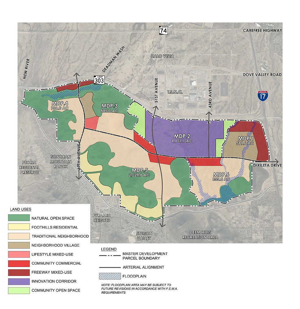 NorthPark could bring 15,150 homes south of Loop 303 near TSMC