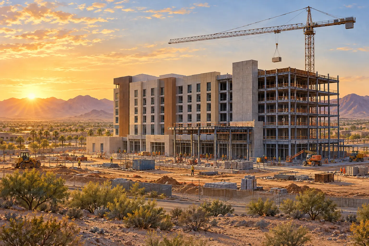 M Embassy Suites starts construction in Avondale M Embassy Suites starts construction in Avondale