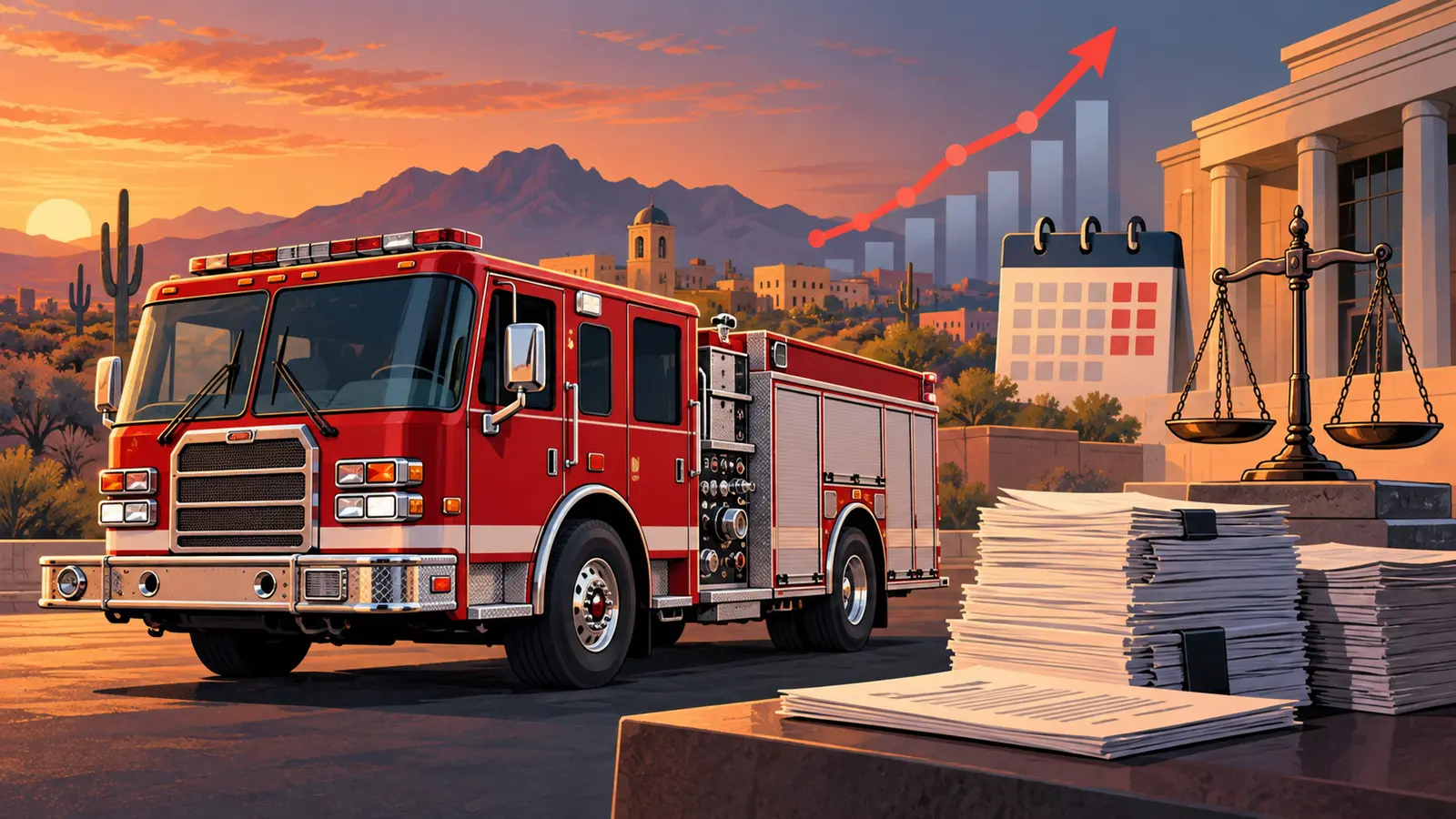 Peoria joins national fire-truck antitrust lawsuit